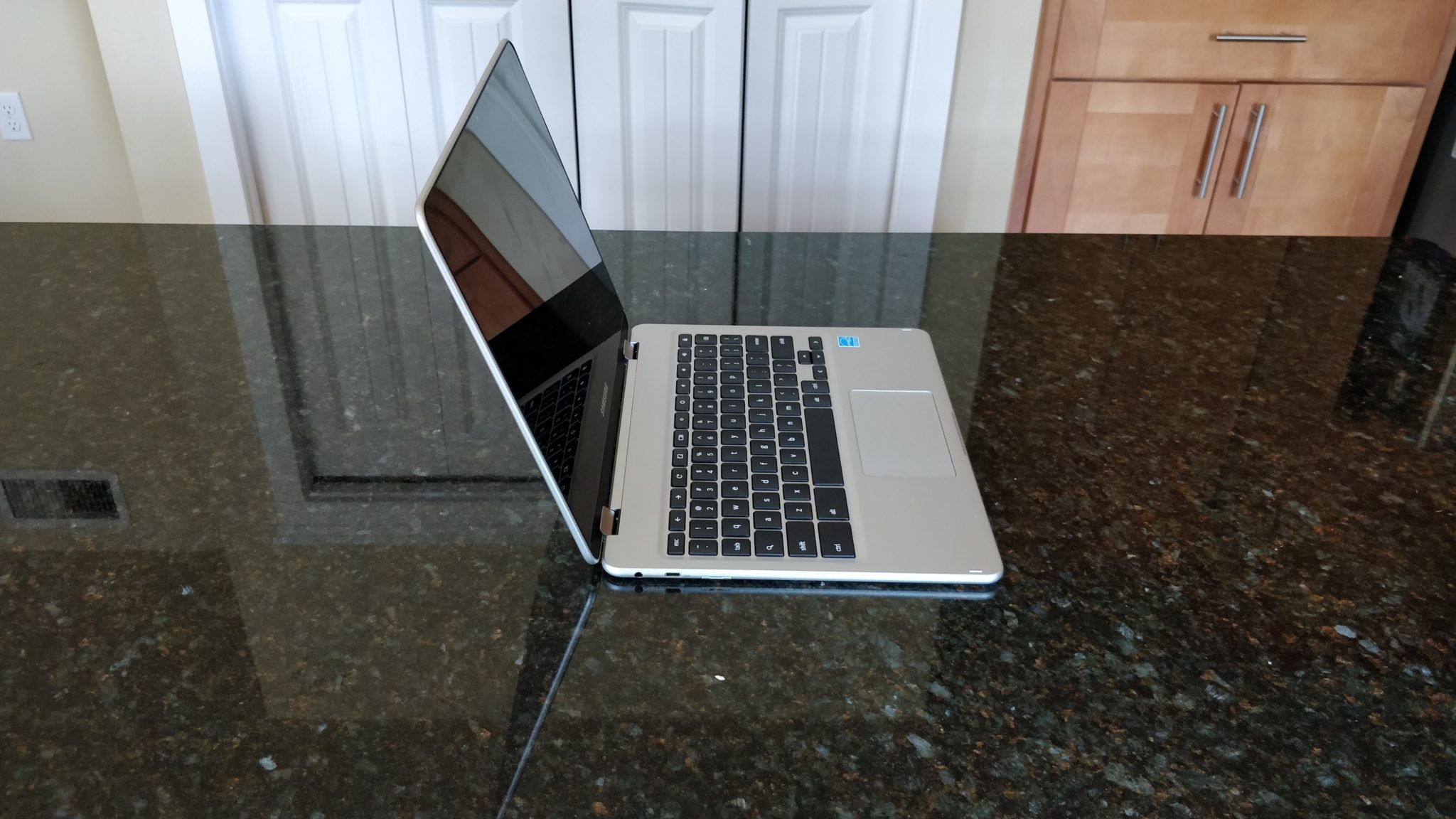 Chromebook Plus Side View