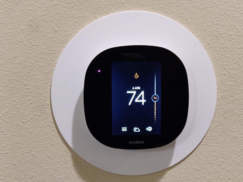 Ecobee3 lite Thermostat fully installed