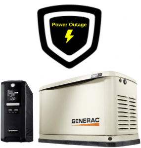UPS Generator Power Outage