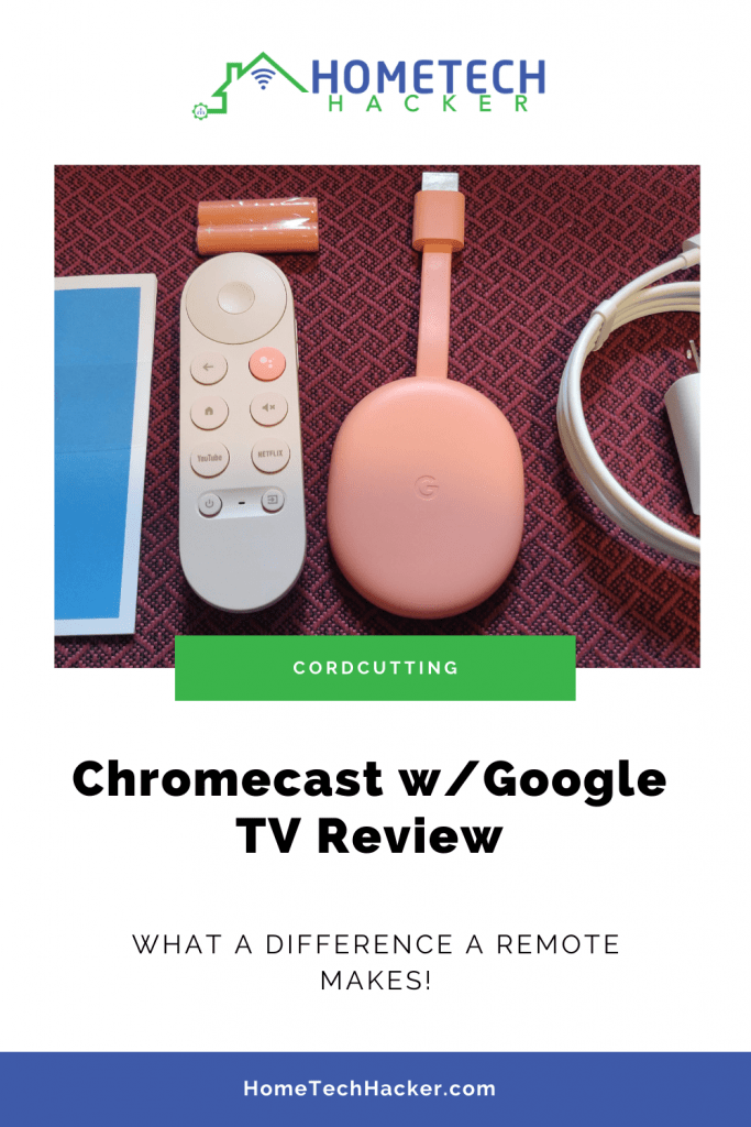 Chromecast with Google TV Pin