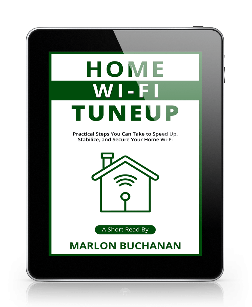 Home Wi-Fi Tuneup Tablet