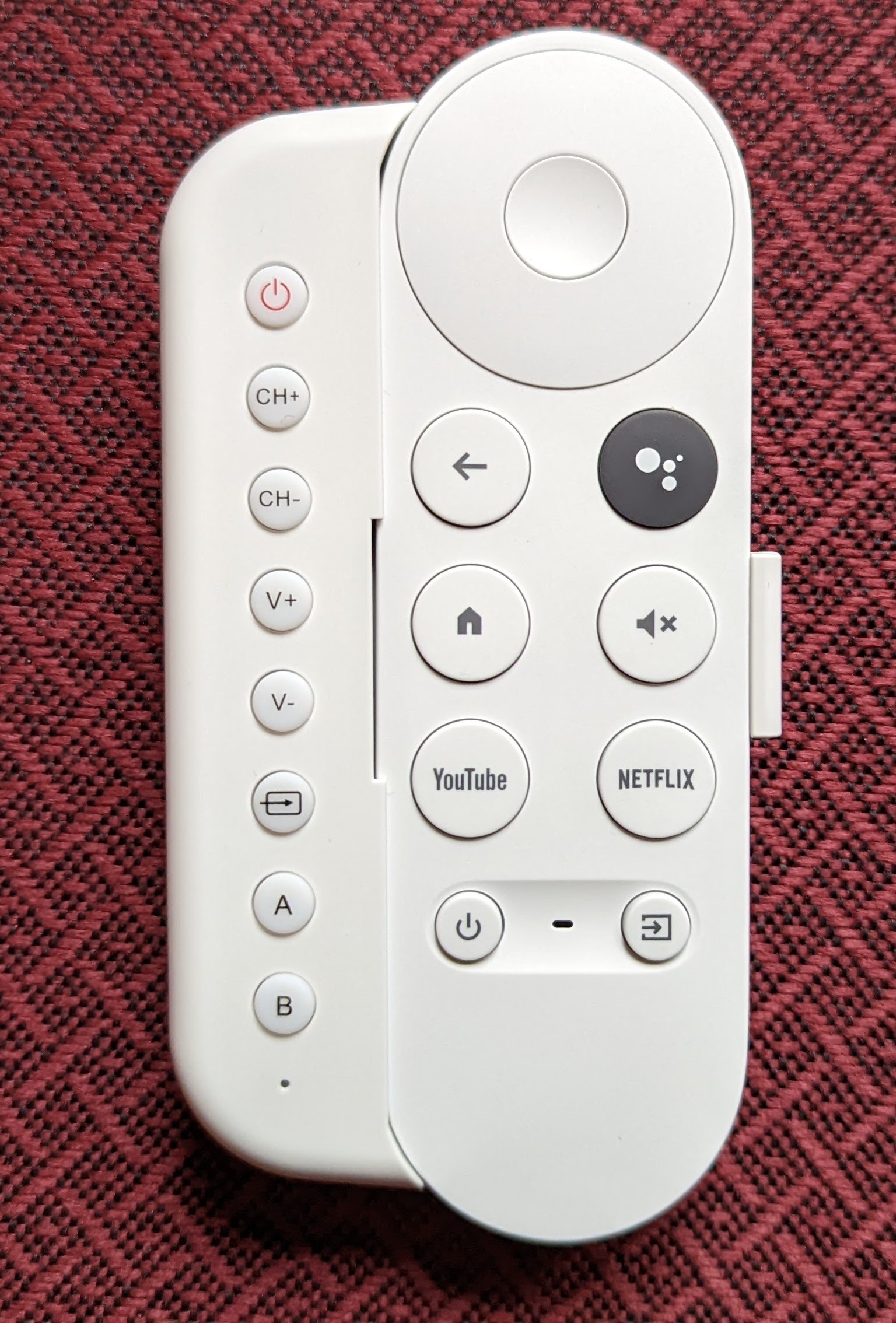 Chromecast w/Google TV Wasserstein Universal remote attachment