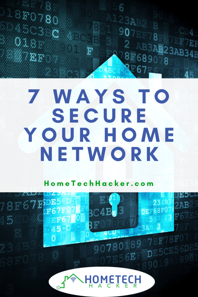 Secure your home network pinterest pin