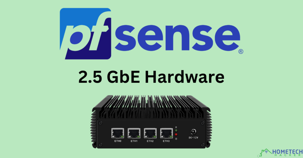 pfSense 2.5GbE Hardware and logo