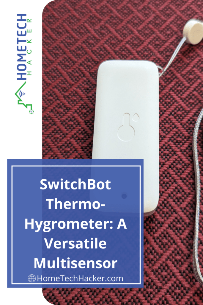 SwitchBot Thermo-Hygrometer Pinterest Pin