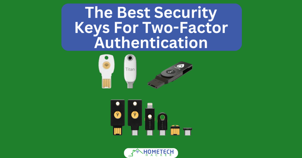 many different 2FA security keys
