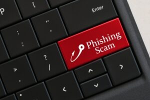 Phishing scam hook key - #1 Personal cybersecurity risk