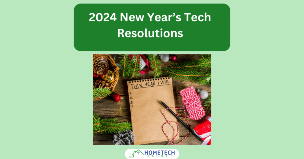 A notepad for writing tech resolutions