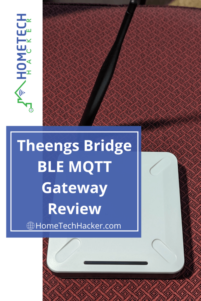 Theengs Bridge Gateway in a pinterest pin photo