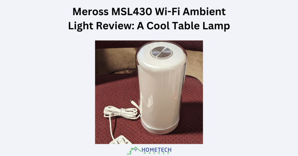 MSL430 Ambient light