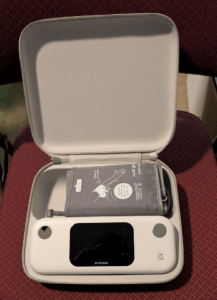 Withings BPM Vision inside of its case