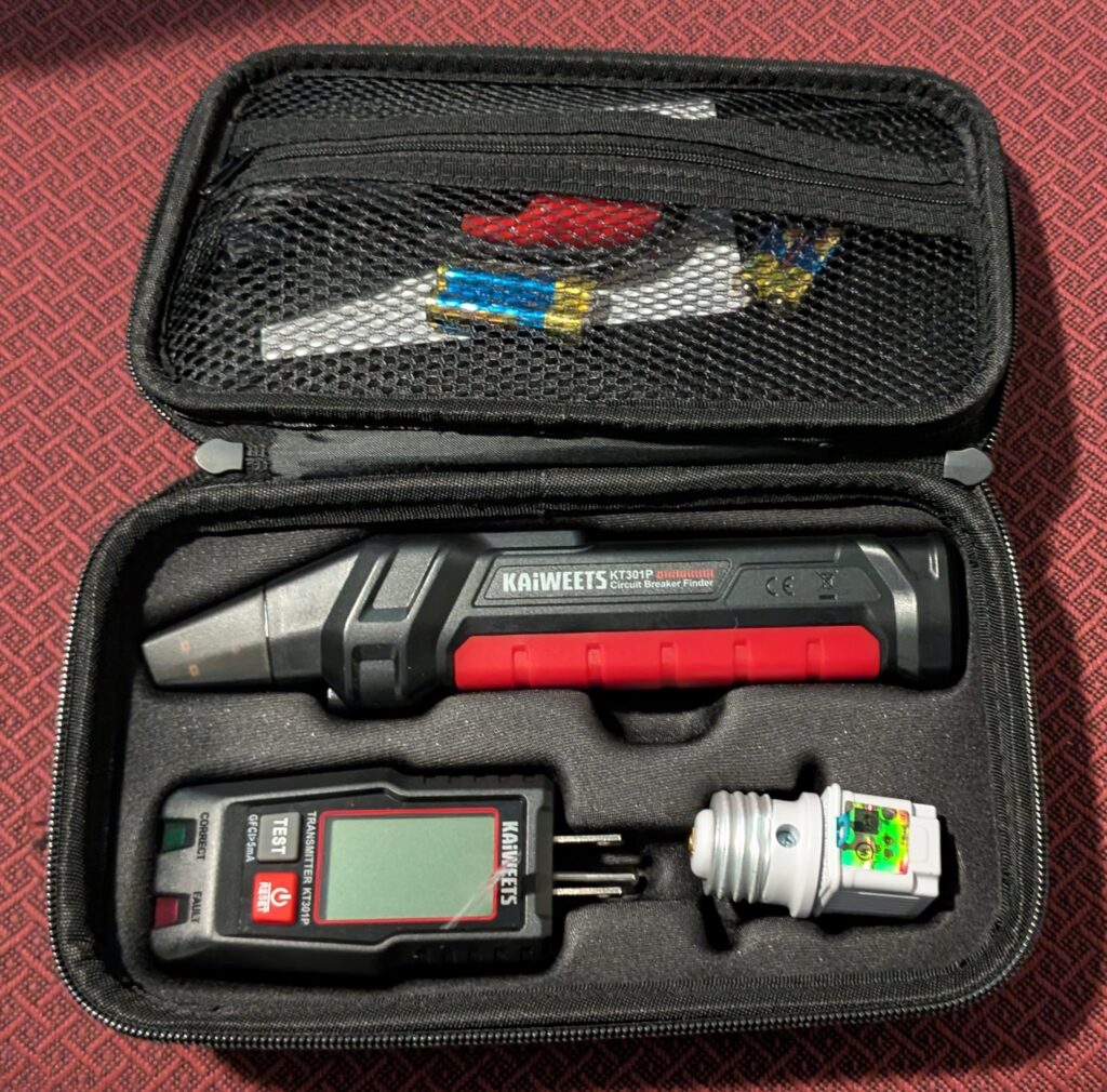 KTP301 Contents inside the case