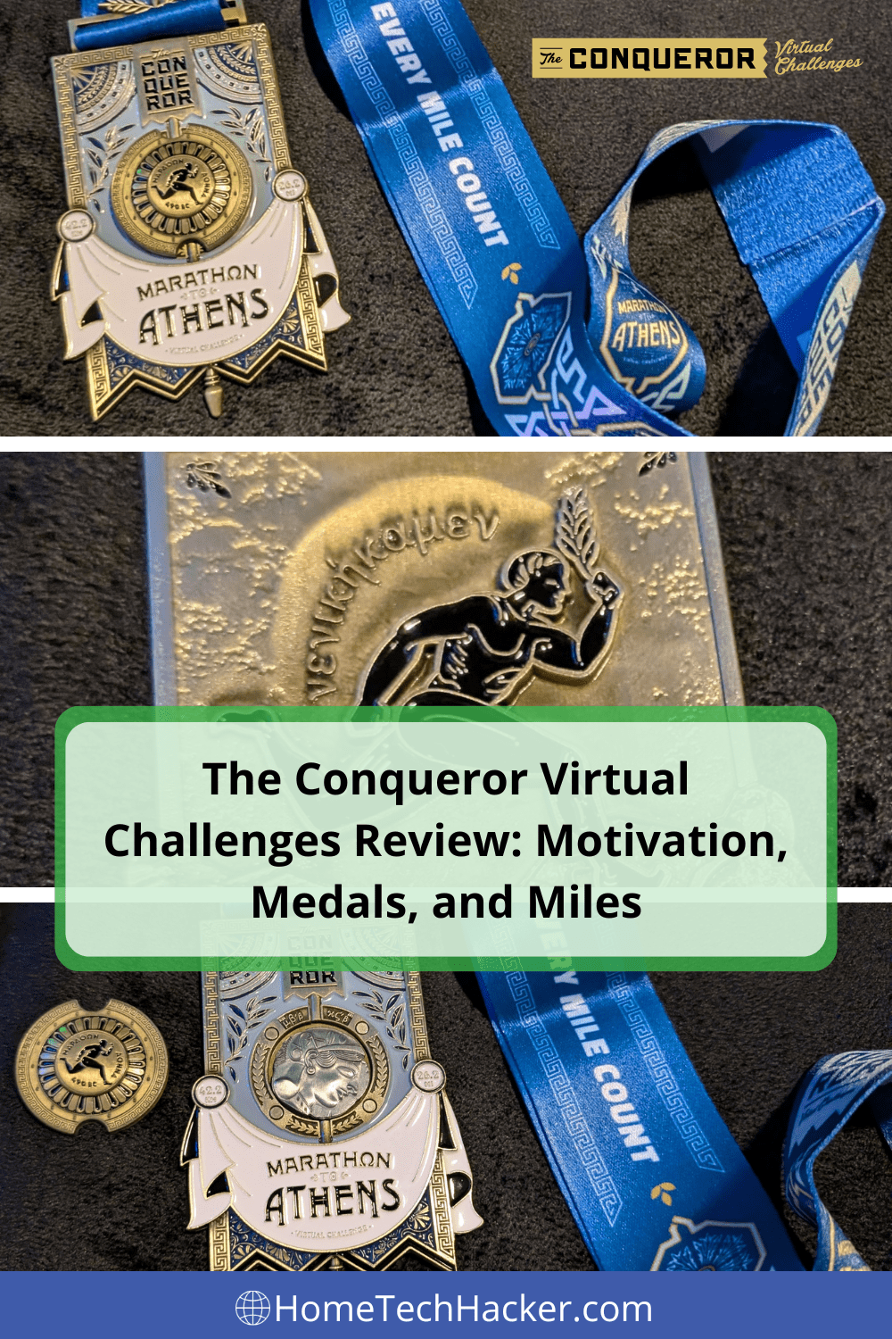 The Conqueror Virtual Challenges Review: Motivation, Medals, and Miles ...