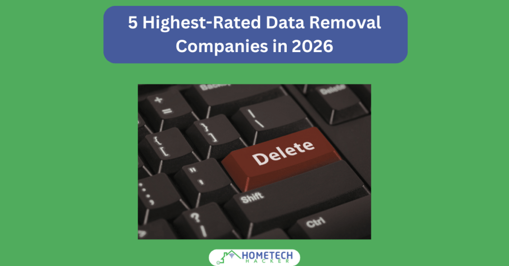 Data removal article feature image with red delete key on keyboard